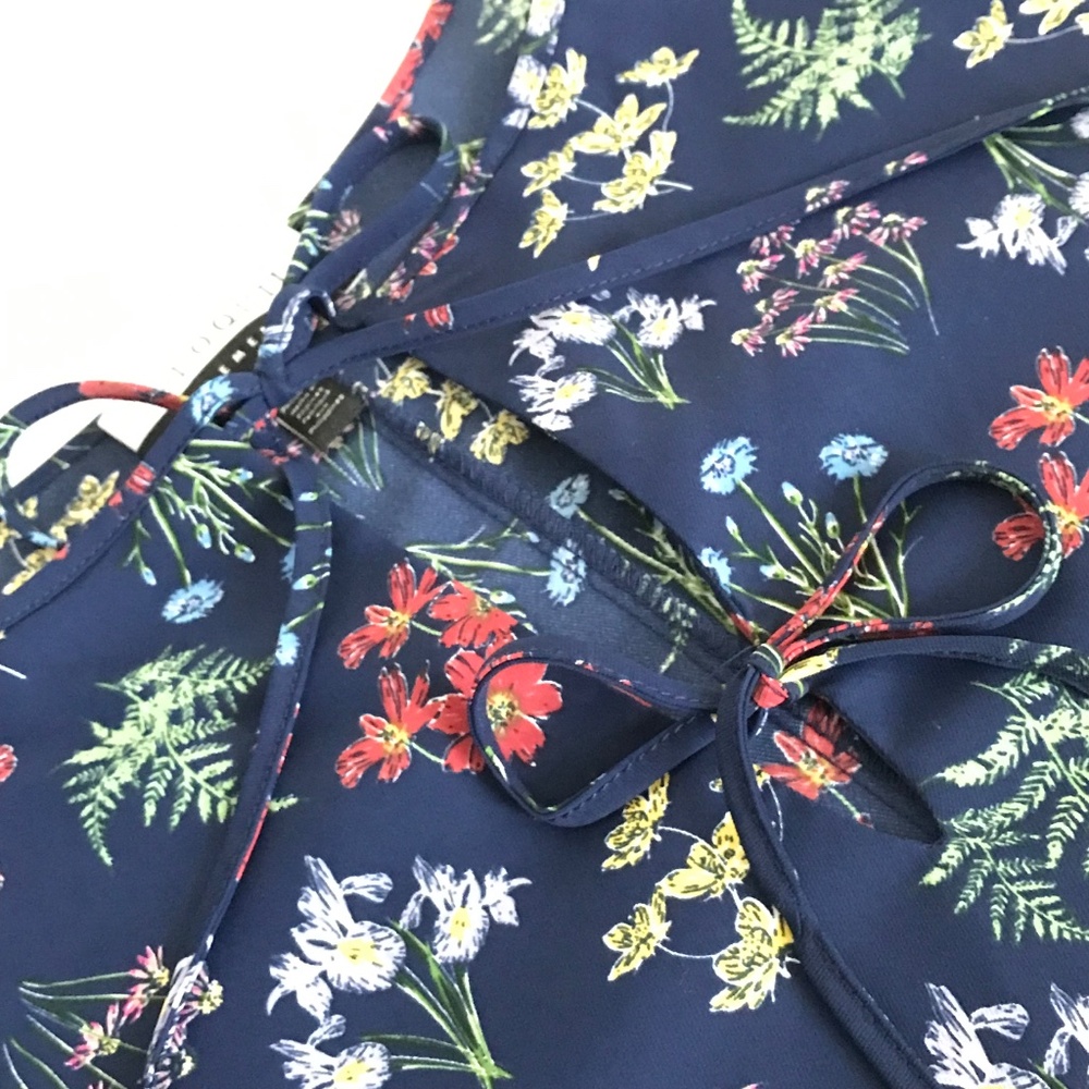 ELOQUII Floral Peasant Long Sleeve Boho Blouse Women’s Plus Size 18 -2X - Picture 13 of 16